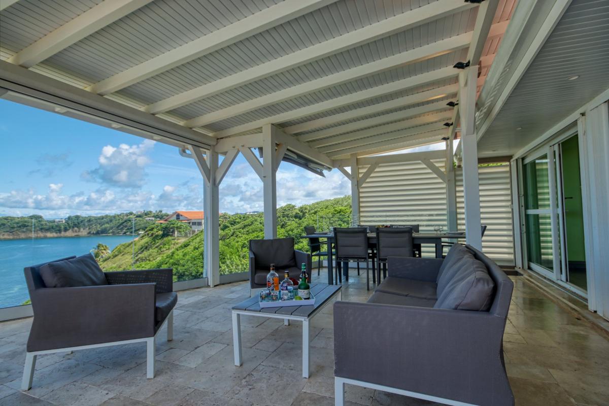 Villa luxe Martinique - Terrasse